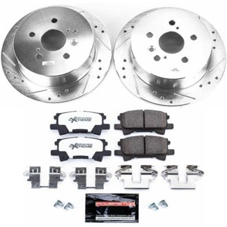 Z36 Truck and SUV Carbon-Fiber Ceramic Brake Pad and Drilled & Slotted Rotor Kit
