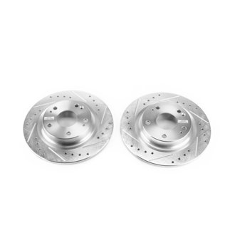 Evolution Performance Drilled And Slotted Rotor Pair