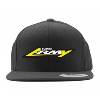 Suzuki Army Youth Snapback Hat /Black Os