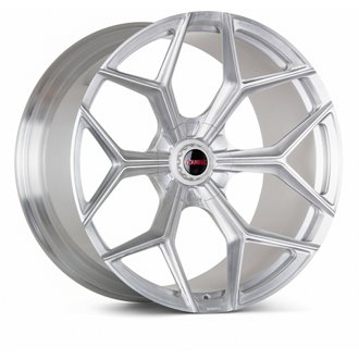 x Novitec NL4-5L 20x9 - 5x112 BP - ET36 - Brushed Gloss Clear Lamborghini Huracan Front Wheel