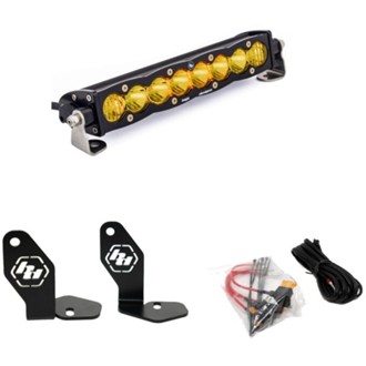 Polaris Pro-R S8 10in Hood Mount Kit - Amber