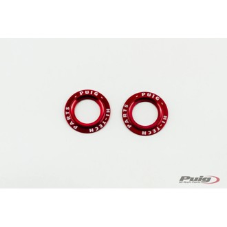 Spare - Anodized Aluminium Ring Set For Swing Arm Protection Red