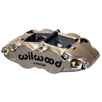 Wilwood Caliper-Narrow Superlite 6R-RH - Nickel 1.62/1.12/1.12in Pistons 1.25in Disc