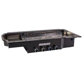 GM LT Gen V Dry Sump 4in Deep Steel Oil Pan