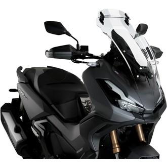 Touring Windshield With Visor Clear