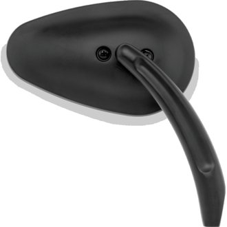 Bikers Choice 65-Up Black Tapered Mirrors Universal Custom Pair