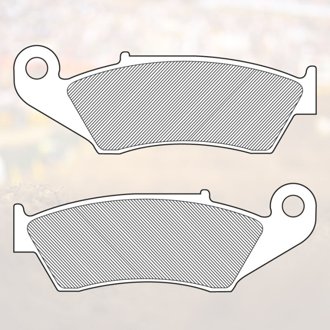 92+ Honda/ 93+ Kawasaki/ 97+ Suzuki/ 98-16 Yamaha Front Works Brake Pads