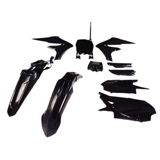 19-23 Yamaha YZ250F Powerflow Body Kit - Black