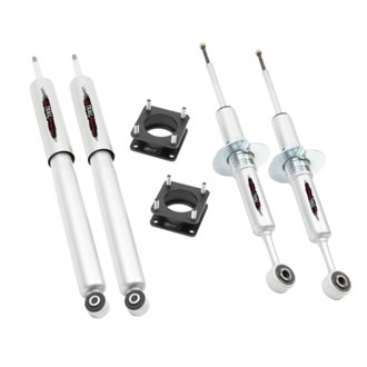 2.5 INCH LEVELING KIT | STRUT SPACERS W/ TRAIL PERFORMANCE SHOCKS