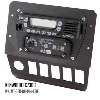 Polaris General Multi Mount Kit for Radio and Intercom Motorola CM300D/Vertex VX2200