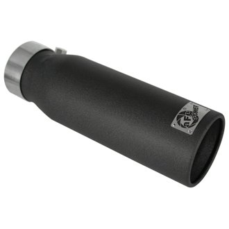 MACH Force-Xp 409 Stainless Steel Clamp-on Exhaust Tip Black