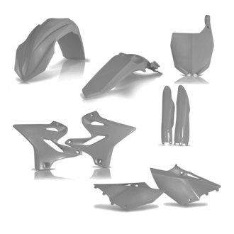 15-21 Yamaha YZ125/250/ 20-22 YZ125X/ 16-22 YZ250X Full Plastic Kit - Gray