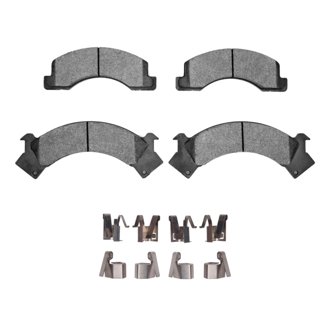 R1 1988-1997 Chevrolet W3500 Diesel Engine Front R1 Super Duty Pads & Hardware Kit