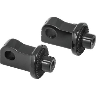 Splined Peg Adapter Black