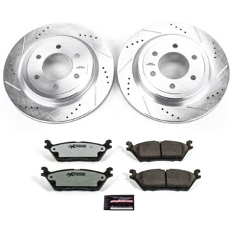Z36 Truck and SUV Carbon-Fiber Ceramic Brake Pad and Drilled & Slotted Rotor Kit