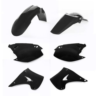 03-05 Kawasaki KX125/ 03-07 KX250 Plastic Kit - Black
