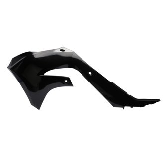 21-23 Kawasaki KX450X Powerflow Radiator Shrouds - Black