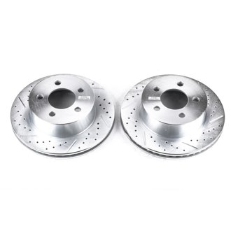 Evolution Performance Drilled And Slotted Rotor Pair