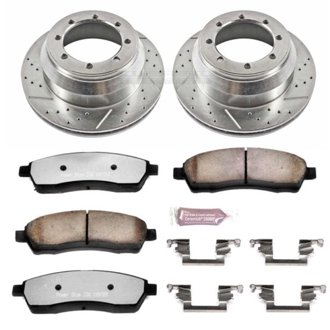 Z36 Truck and SUV Carbon-Fiber Ceramic Brake Pad and Drilled & Slotted Rotor Kit