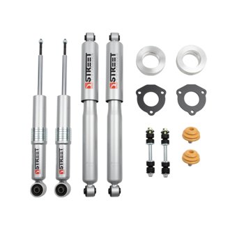 2.5 INCH LEVELING KIT | STRUT SPACERS W/ TRAIL PERFORMANCE SHOCKS