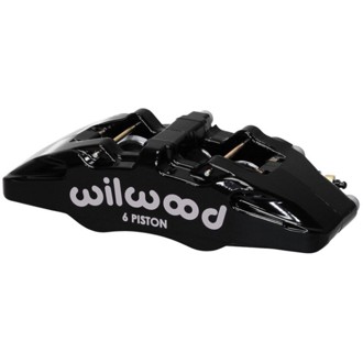 Wilwood Caliper-Forged Dynapro 6 5.25in Mount-R/H 1.62/1.38in/1.38in Pistons .81in Disc