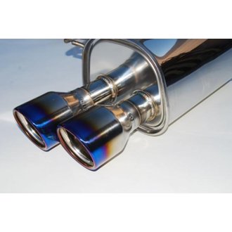 11+ STI/WRX Sedan Only 76mm Q300 Titanium Tip Cat-back Exhaust
