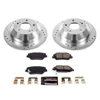 Z23 Daily Driver Carbon-Fiber Ceramic Brake Pad and Drilled & Slotted Rotor Kit