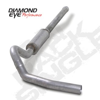 Diamond Eye KIT 4in Catback Single AL CHEVY/GMC 6.6L 2500/3500 2006-2007.5