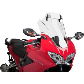 Multi-Adjustable Visor Fixed With Screws Clear