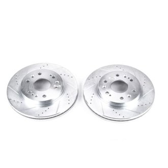 Evolution Performance Drilled And Slotted Rotor Pair