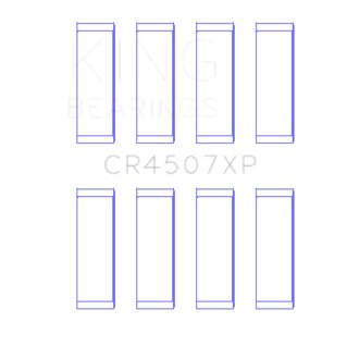 King Mazda MZR 2.3L 16V / Ford Duratec 2.3L 16V (Size .026) Connecting Rod Bearings (Set of 4)
