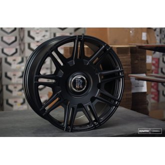 x Novitec SP2 22x9.5 - 5x120 BP - ET15 - Satin Black Rolls-Royce Wraith/Ghost/Dawn FR Wheel