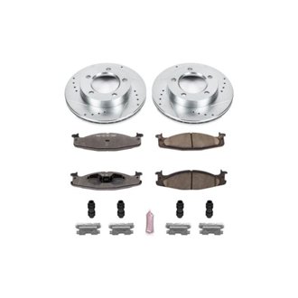 Z36 Truck and SUV Carbon-Fiber Ceramic Brake Pad and Drilled & Slotted Rotor Kit
