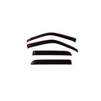 AVS 02-03 Lincoln Blackwood Ventvisor In-Channel Front & Rear Window Deflectors 4pc - Smoke