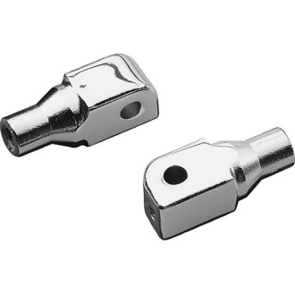 Tapered Peg Adapter Honda Rear Chrome