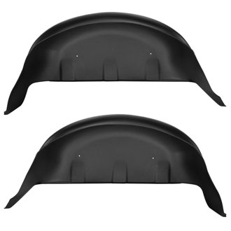 2017 Ford F-250 Super Duty / 2017 Ford F-350 Super Duty Black Rear Wheel Well Guards