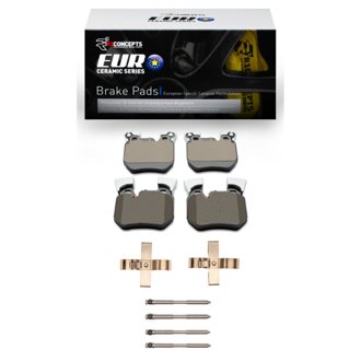 R1 Euro Ceramic Pads and Hardware Kit