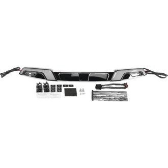 Tracer Windshield Trim 14-Up FLH Models Chrome