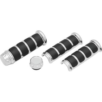 Iso Grips For Heated Grips Chrome