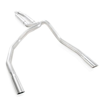 2011-14 F-150 5.0L 3in Exhaust S-Tube Mufflers Under Bumper Exit