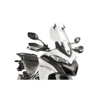 Touring Windshield With Visor Clear