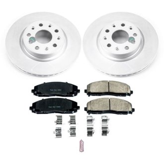 Evolution Coated Rotor And Low-Dust Ceramic Brake Pad Kit