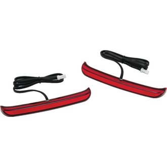 Tracer Saddlebag Lights Red Lens
