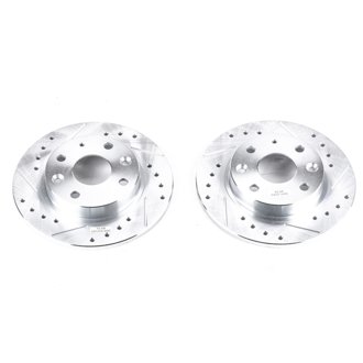 Evolution Performance Drilled And Slotted Rotor Pair