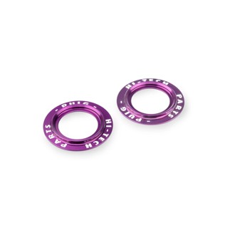 Spare - Anodized Aluminium Ring Set For Swing Arm Protection Purple