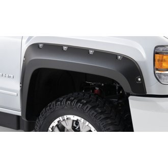 15-19 GMC Sierra 2500 HD Pocket Style Fender Flares - 4pc