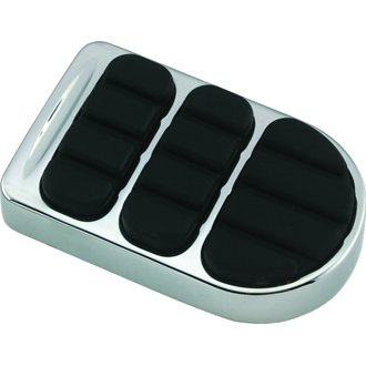 Iso Standard Brake Pedal Pad Chrome