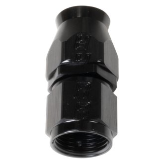 Black Straight-10 Pro Ptfe Hose End