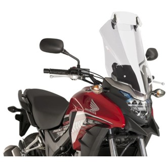 Multi-Adjustable Visor Fixed With Screws Clear