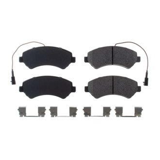 Z17 Low-Dust Ceramic Brake Pads with Hardware